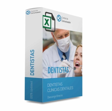 Descargar Base de datos de dentistas y clínicas dentales - Listado de dentistas y clínicas dentales en España