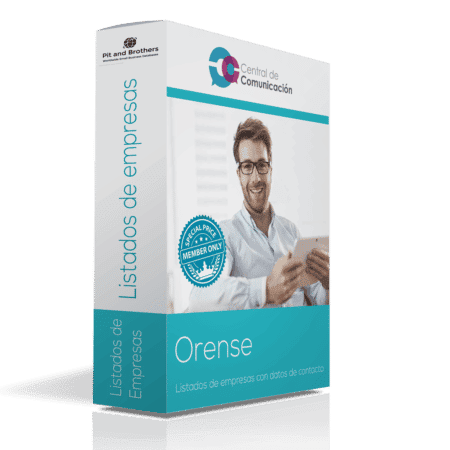 Listado de empresas en Orense, Base de datos de empresas en Orense, Listados de emails y teléfonos de empresas en Orense, Listados de emails y teléfonos de empresas en Orense